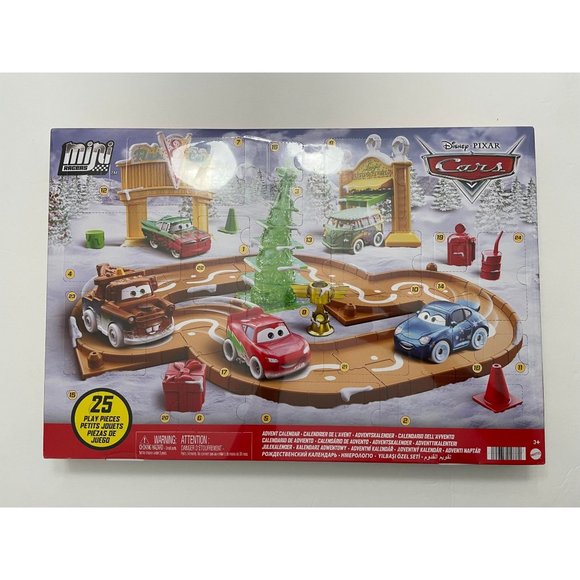 Disney Holiday Nib Disney Pixar Cars Advent Calendar Poshmark